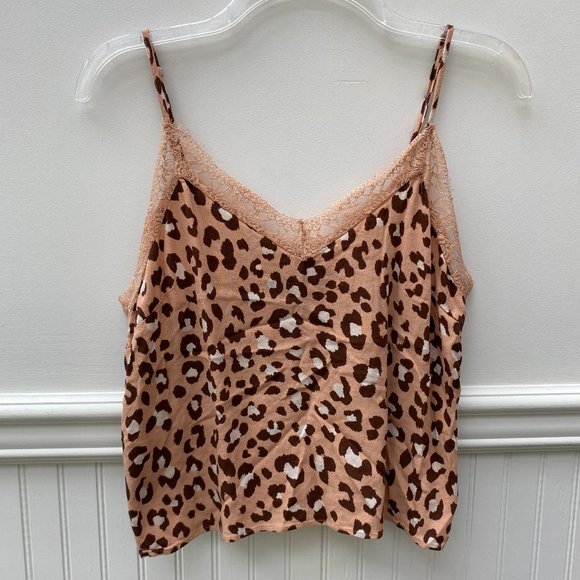 Forever 21 Cheetah Print Camisole Size Medium tank top cami - Picture 6 of 10
